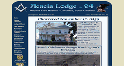 Desktop Screenshot of acacia94.com